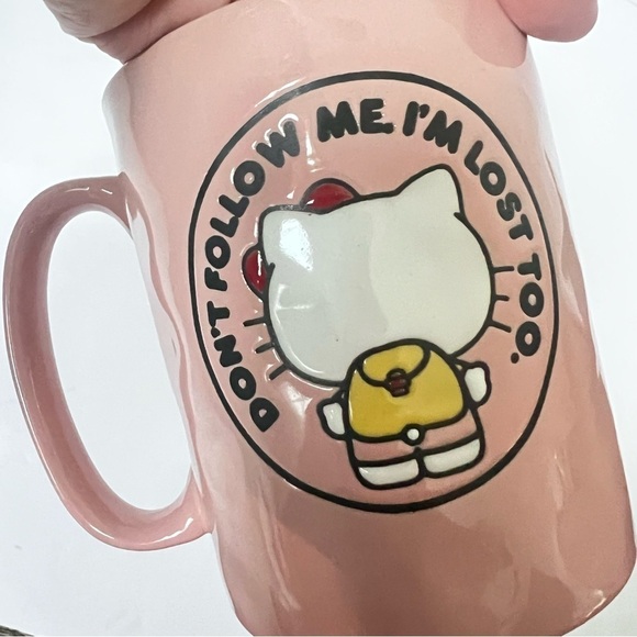 Hello Kitty Pink Cute Coffee Mug - Picture 5 of 6